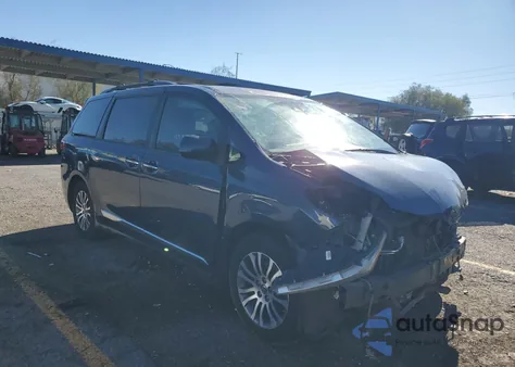 2018 Toyota Sienna Xle из США, поврежденный, VIN 5TDYZ3DC2JS929068